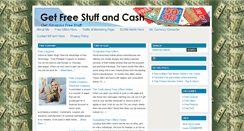 Desktop Screenshot of getfreestuffandcash.com